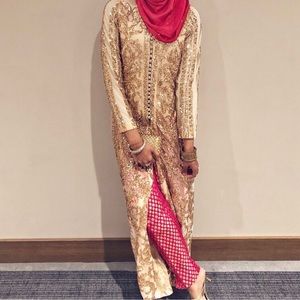 Designer Pakistani Sequin Shalwar Kameez